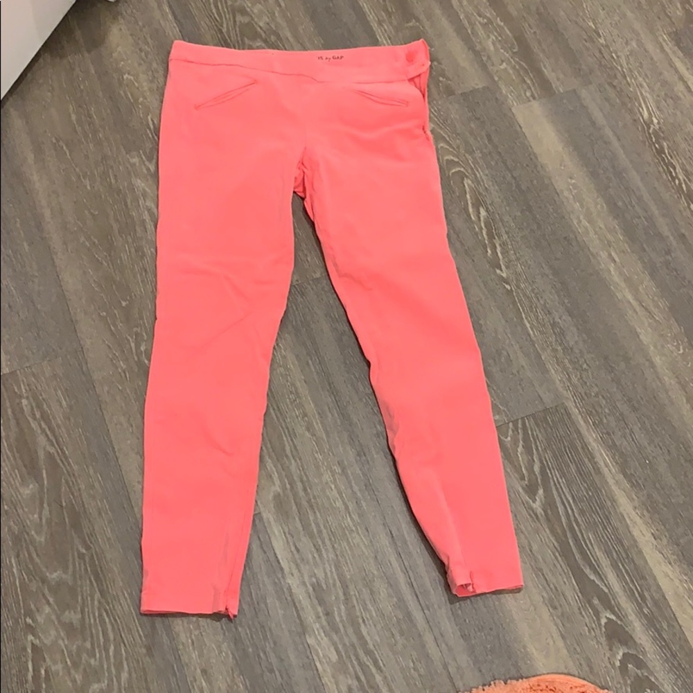 💐 Neon hot pink GAP khakis trousers - Picture 2 of 5